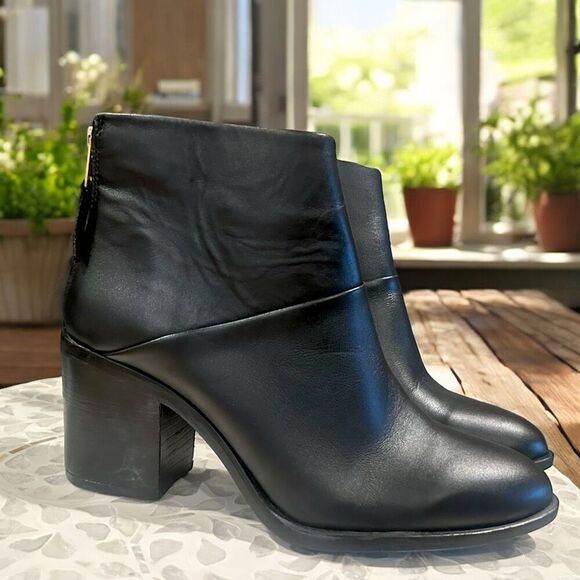 NISOLO $250 Anthropologie Dari Leather Bootie Boot 2.0 - Picture 8 of 12
